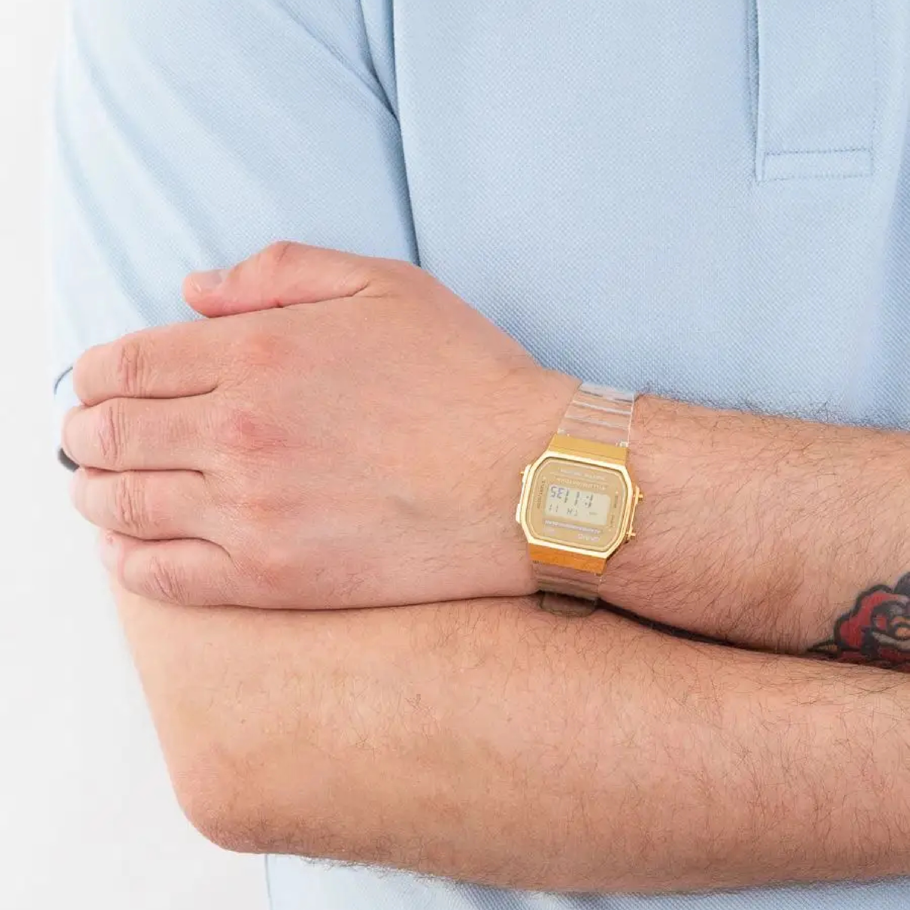 CASIO    VINTAGE A-168XESG-9A - фото 4