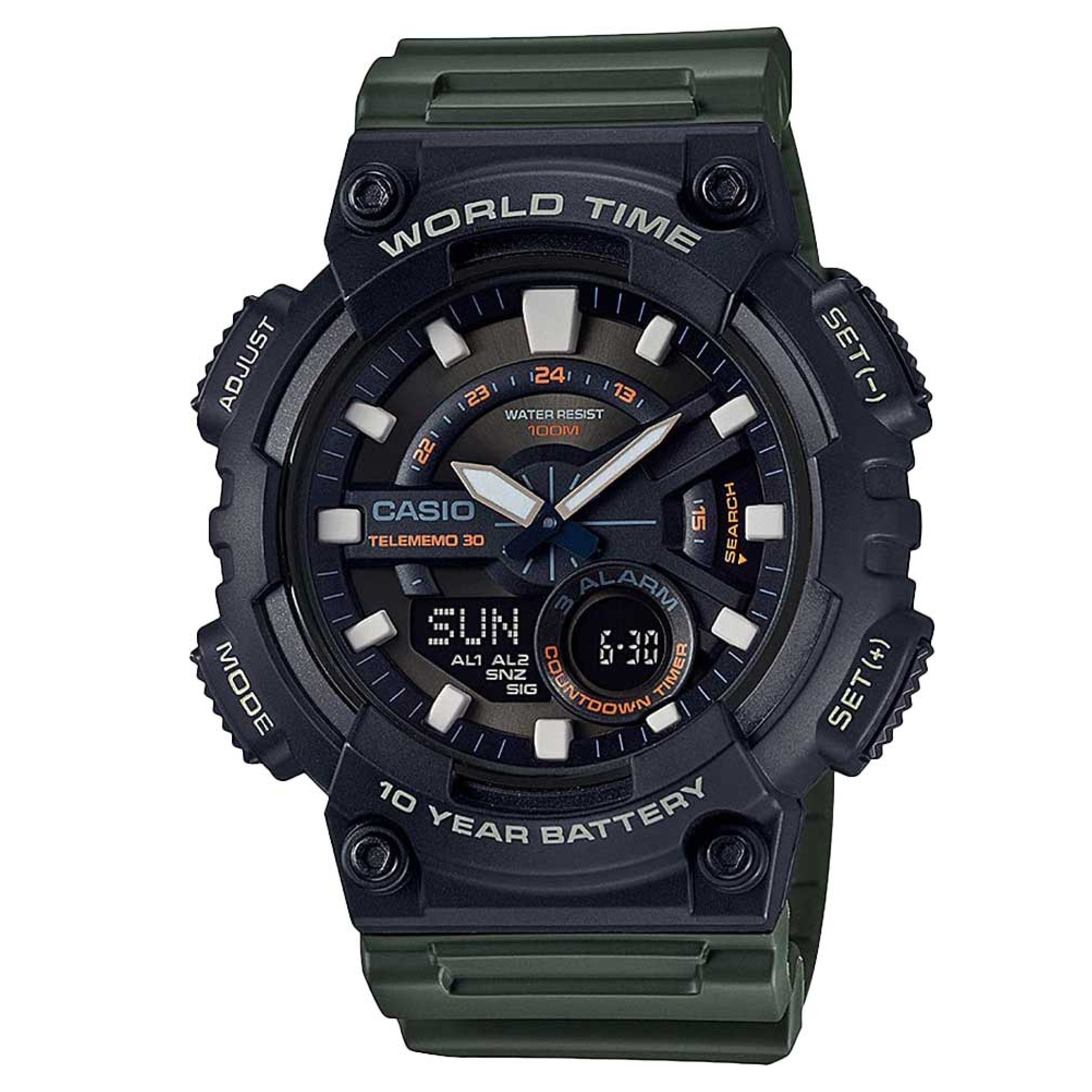 CASIO AEQ-110W-3A - CASIO None None