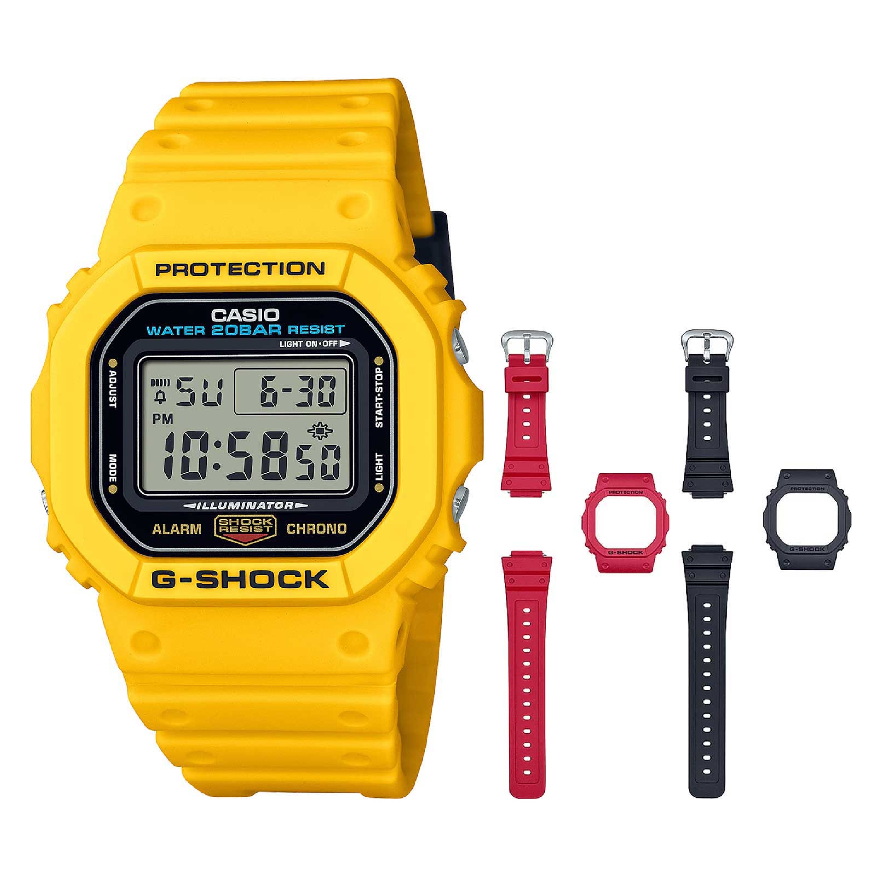CASIO    G-SHOCK DWE-5600R-9 - CASIO |  G-SHOCK None None