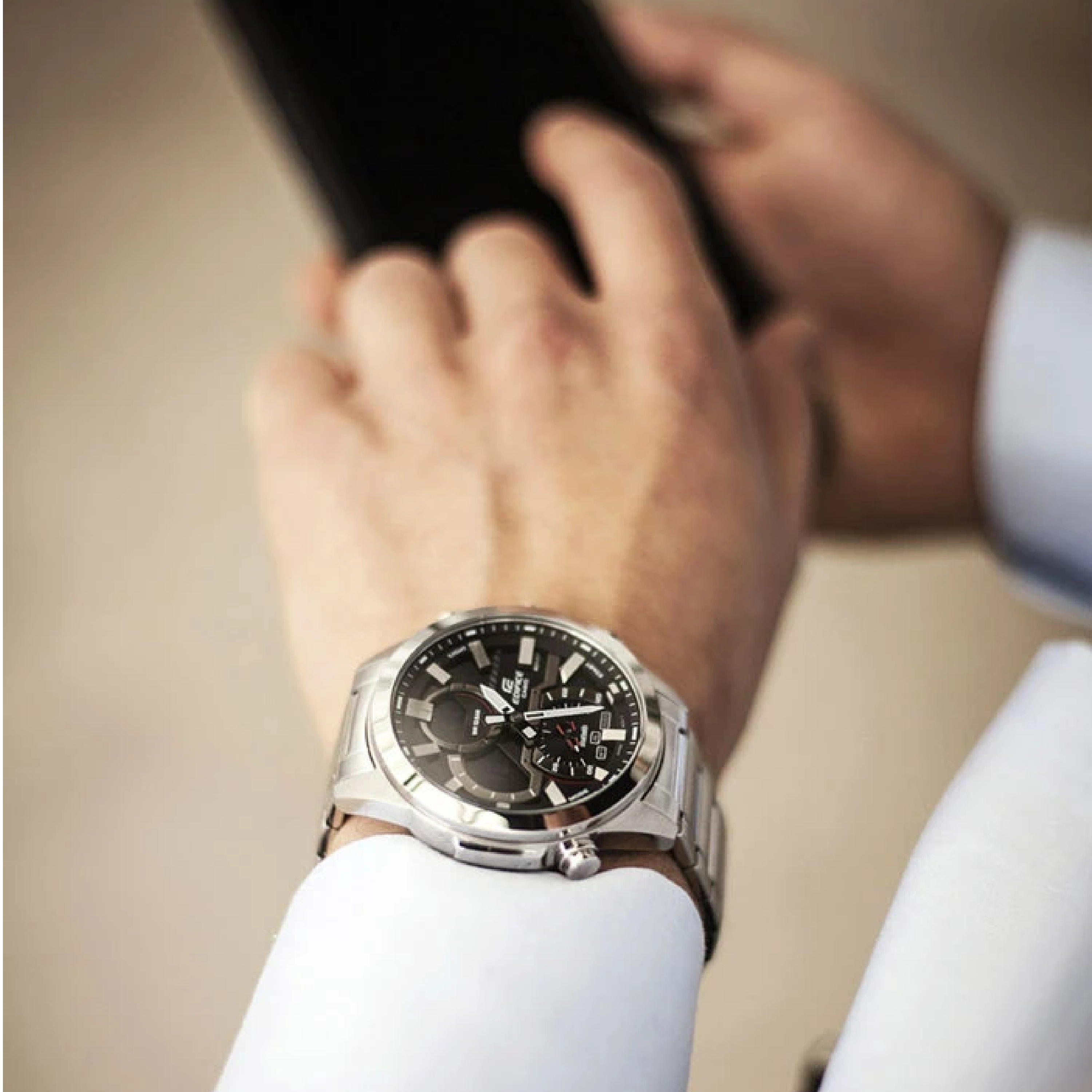 CASIO    EDIFICE ECB-30D-1A - фото 4