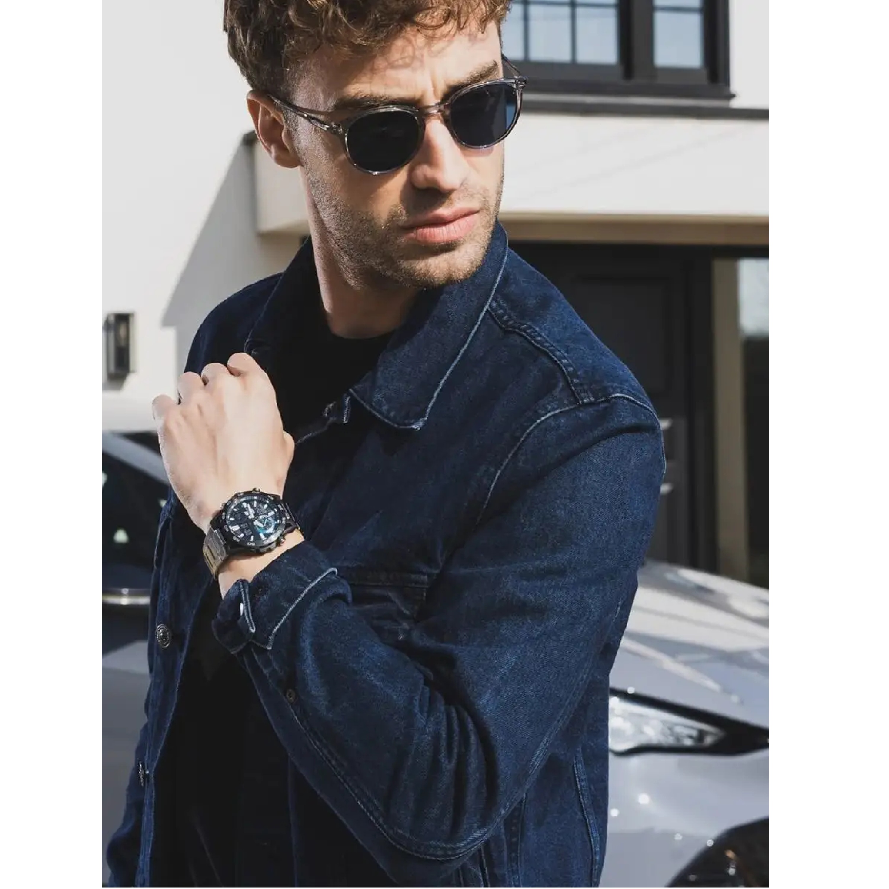 CASIO    EDIFICE ECB-40DB-1A - фото 4