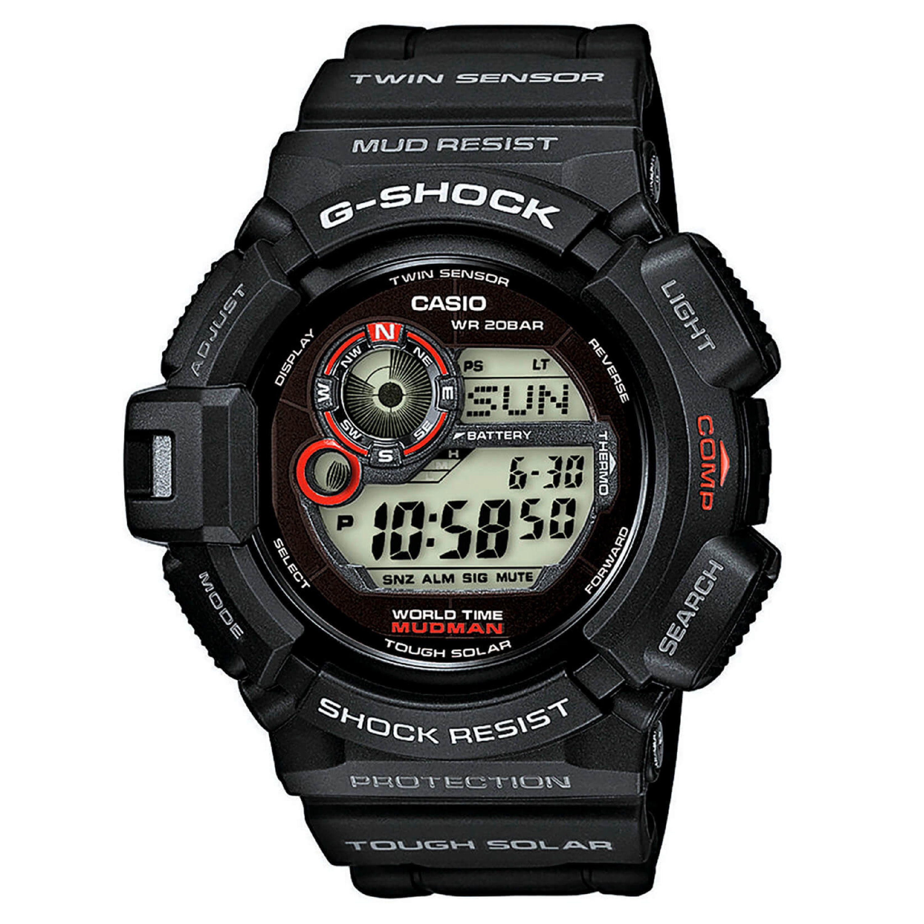 CASIO    G-SHOCK G-9300-1 - CASIO |  G-SHOCK None None