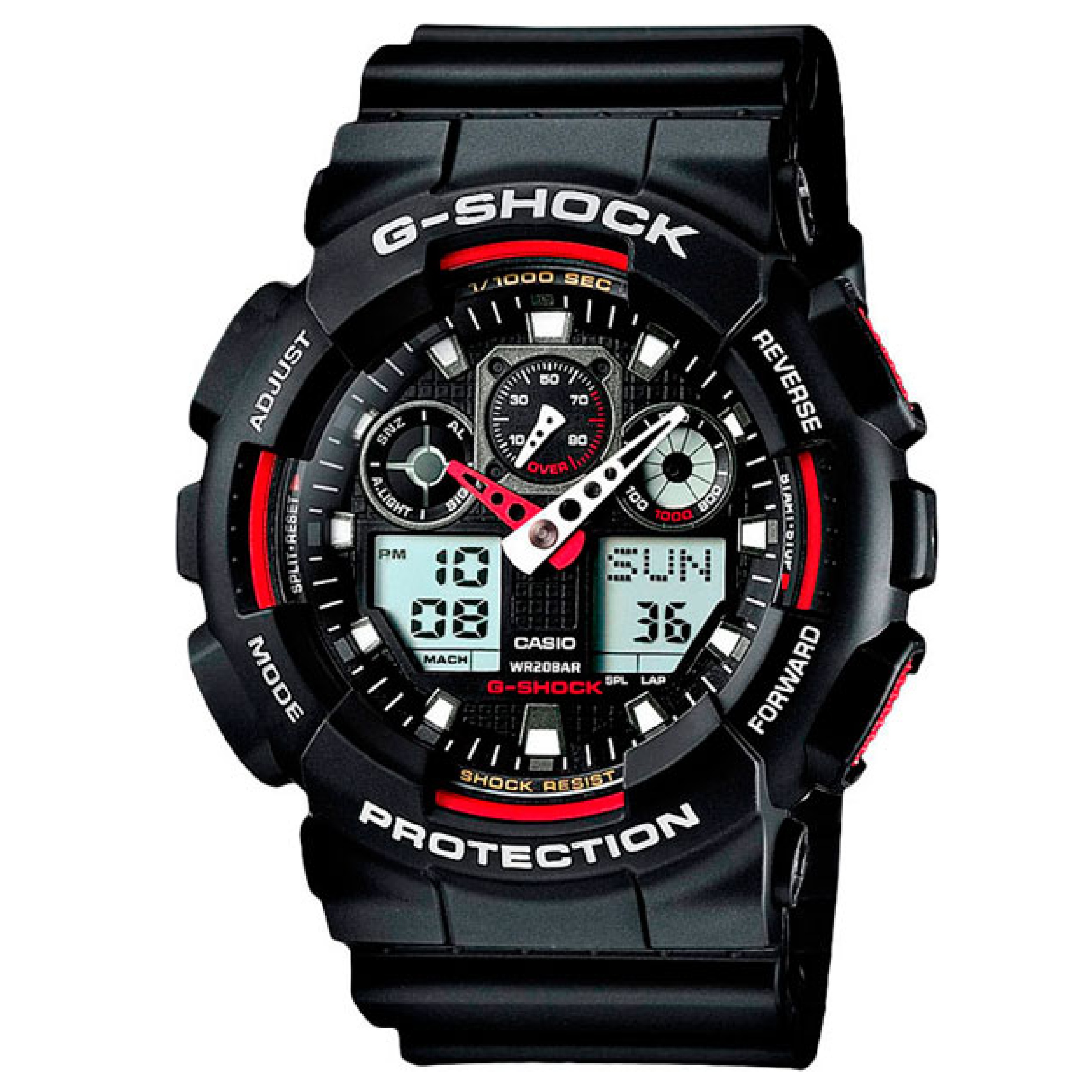 CASIO    G-SHOCK GA-100-1A4 - CASIO |  G-SHOCK None None