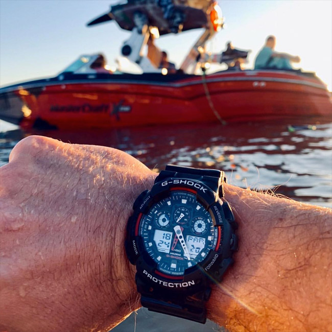 CASIO    G-SHOCK GA-100-1A4 - фото 4