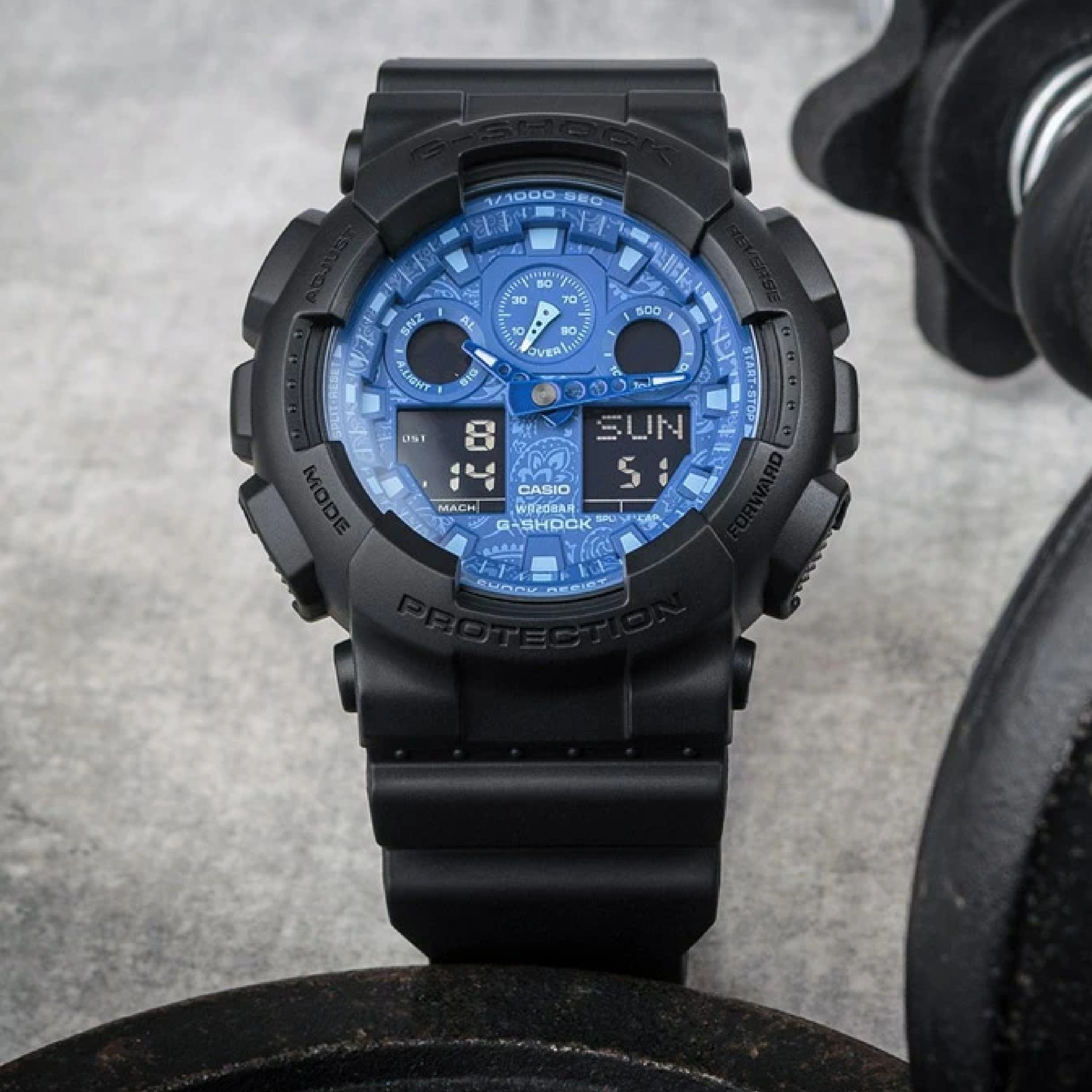 CASIO    G-SHOCK GA-100BP-1A - фото 3