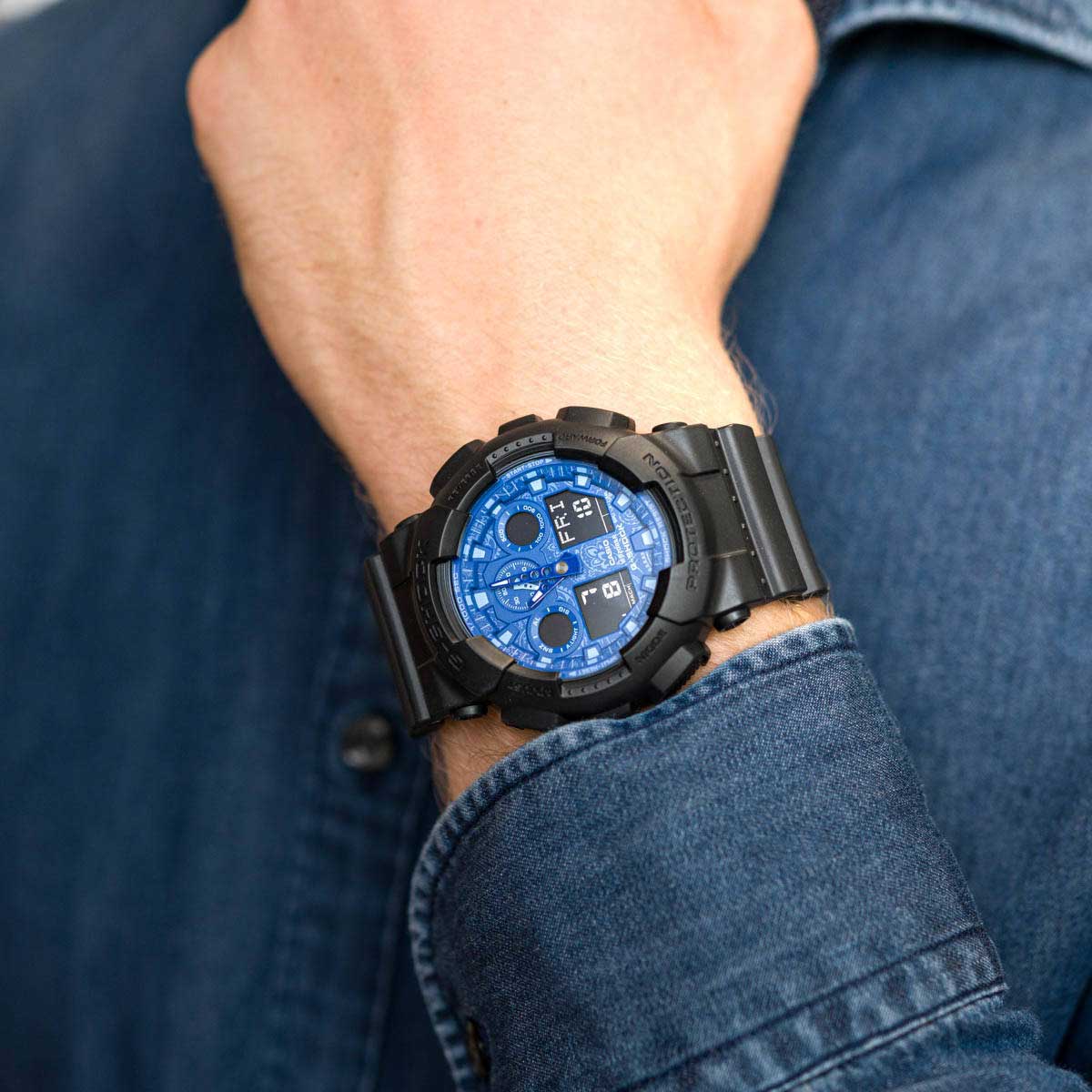CASIO    G-SHOCK GA-100BP-1A - фото 4