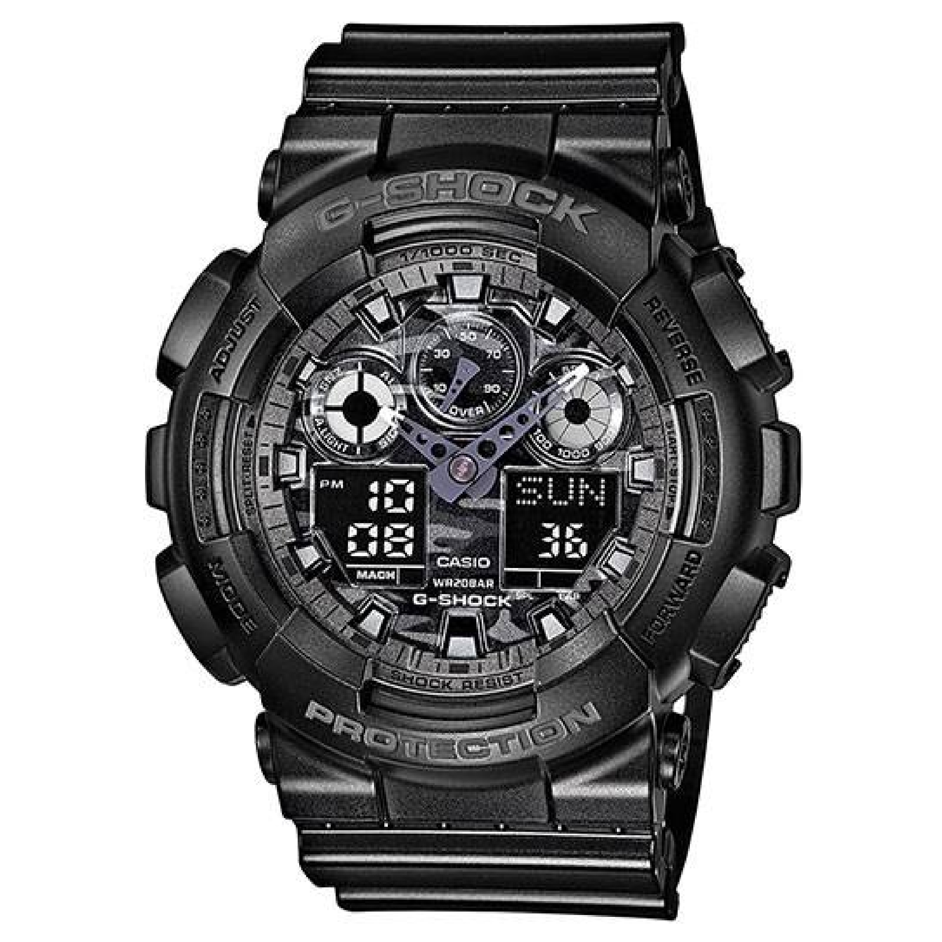 CASIO    G-SHOCK GA-100CF-1A - CASIO |  G-SHOCK None None