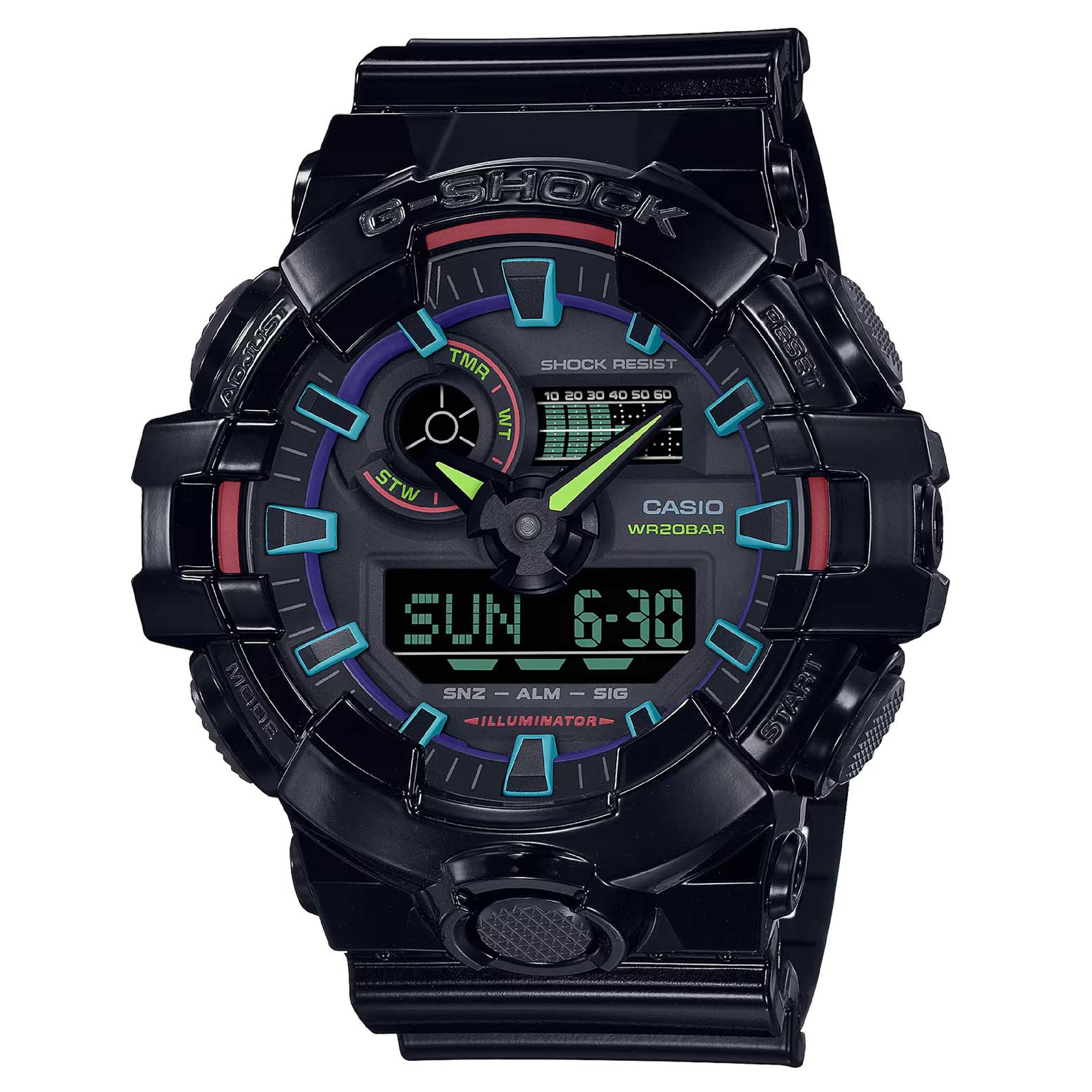 CASIO    G-SHOCK GA-700RGB-1A - CASIO |  G-SHOCK None None