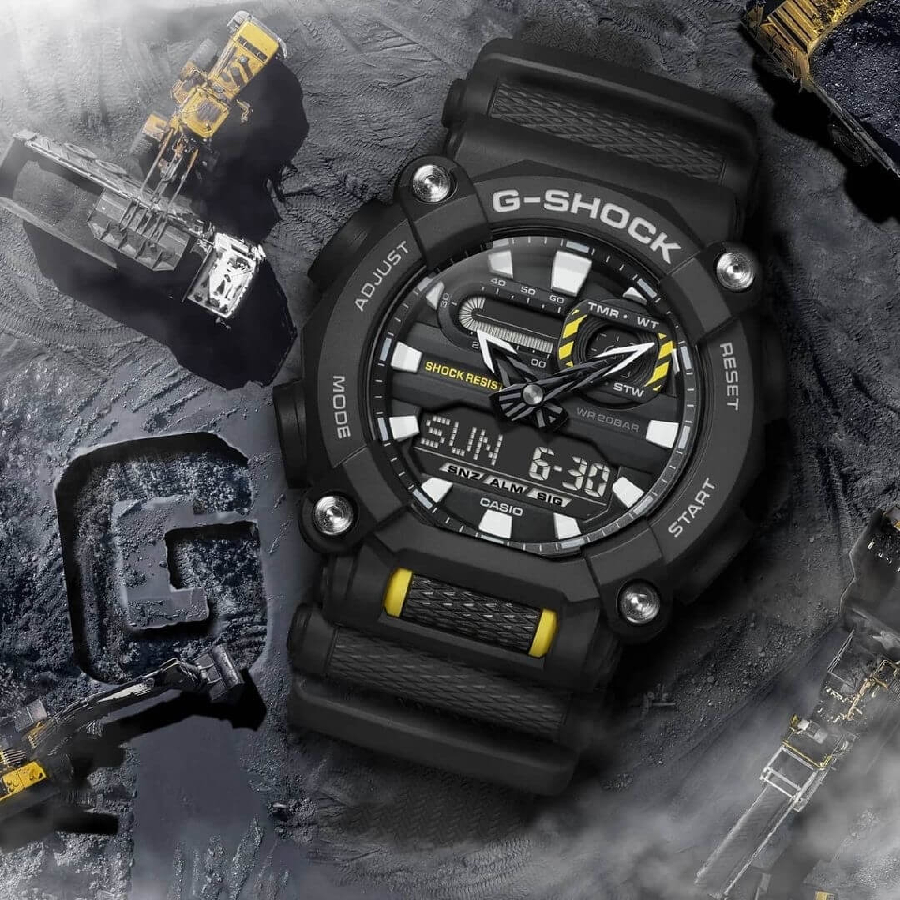 CASIO    G-SHOCK GA-900-1A - фото 5