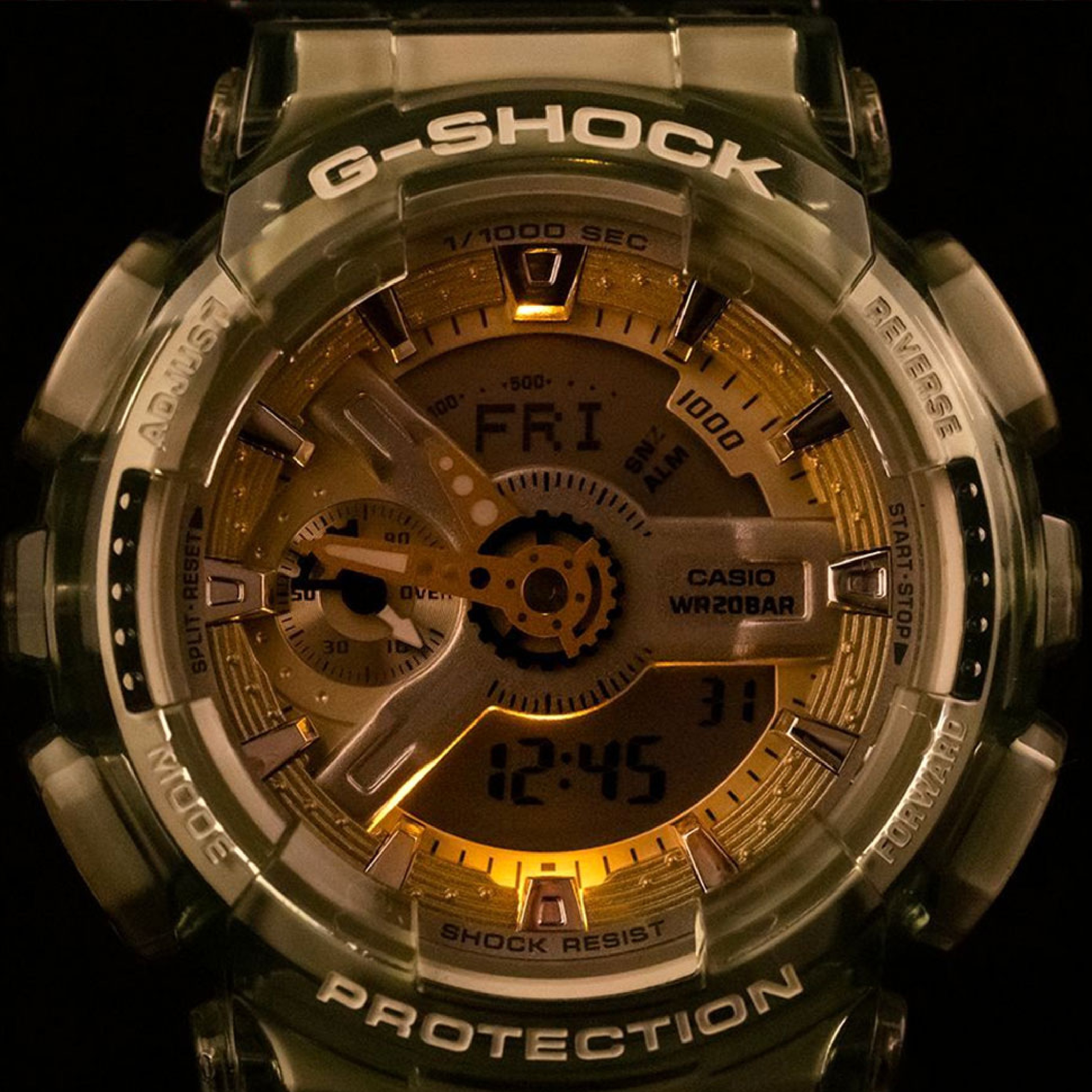 CASIO    G-SHOCK GMA-S110GS-3A - фото 2