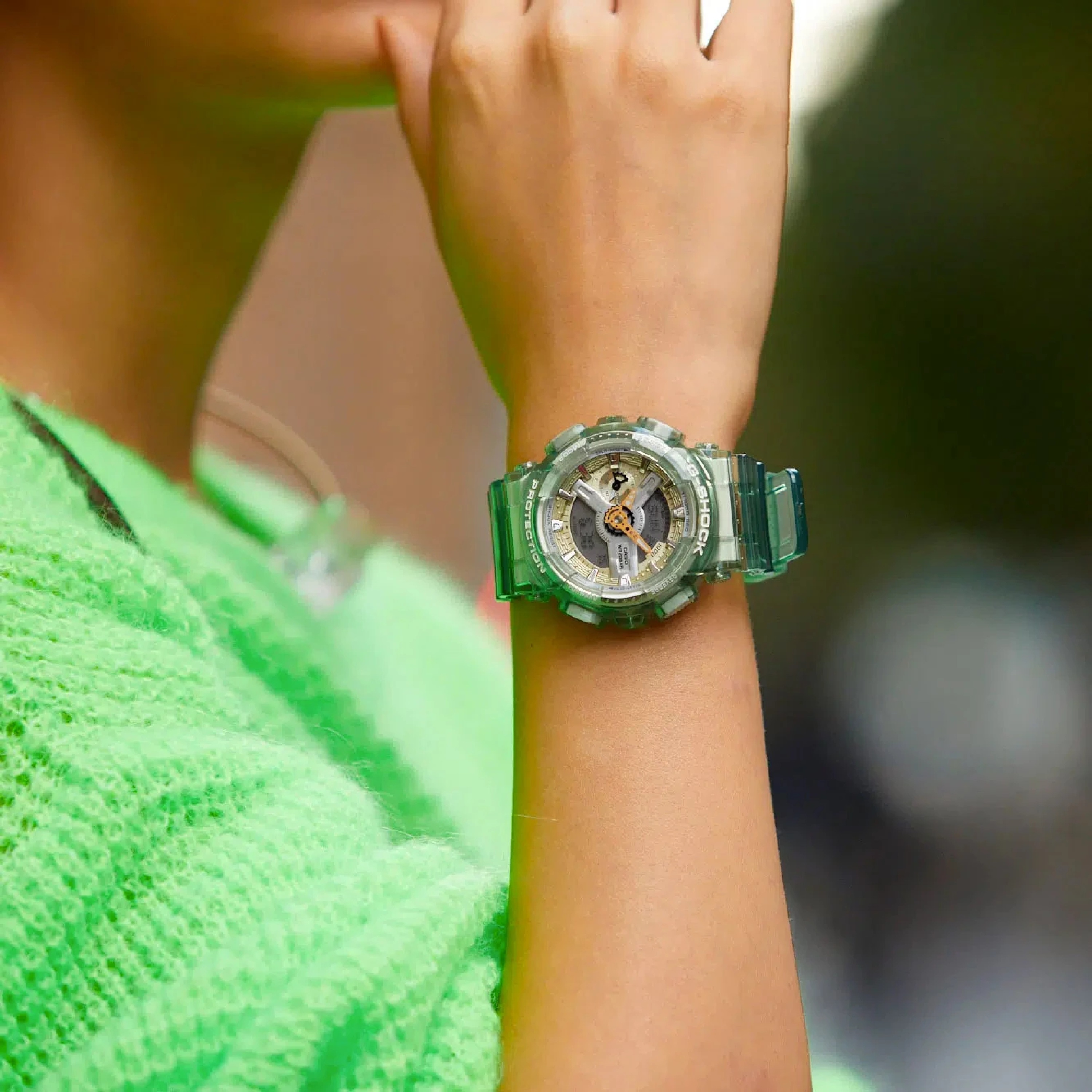 CASIO    G-SHOCK GMA-S110GS-3A - фото 4