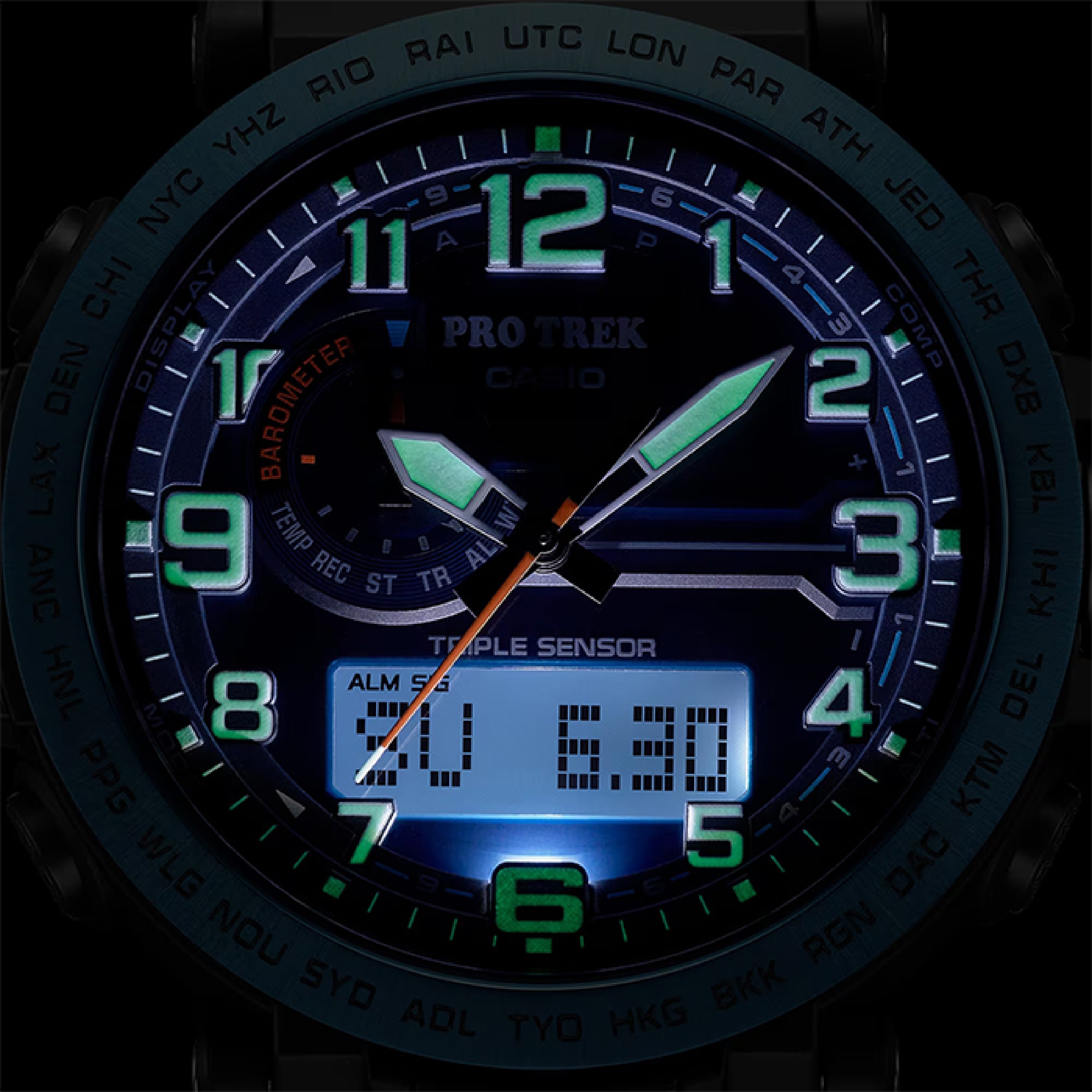 CASIO    PRO TREK PRG-601YB-2 - фото 5
