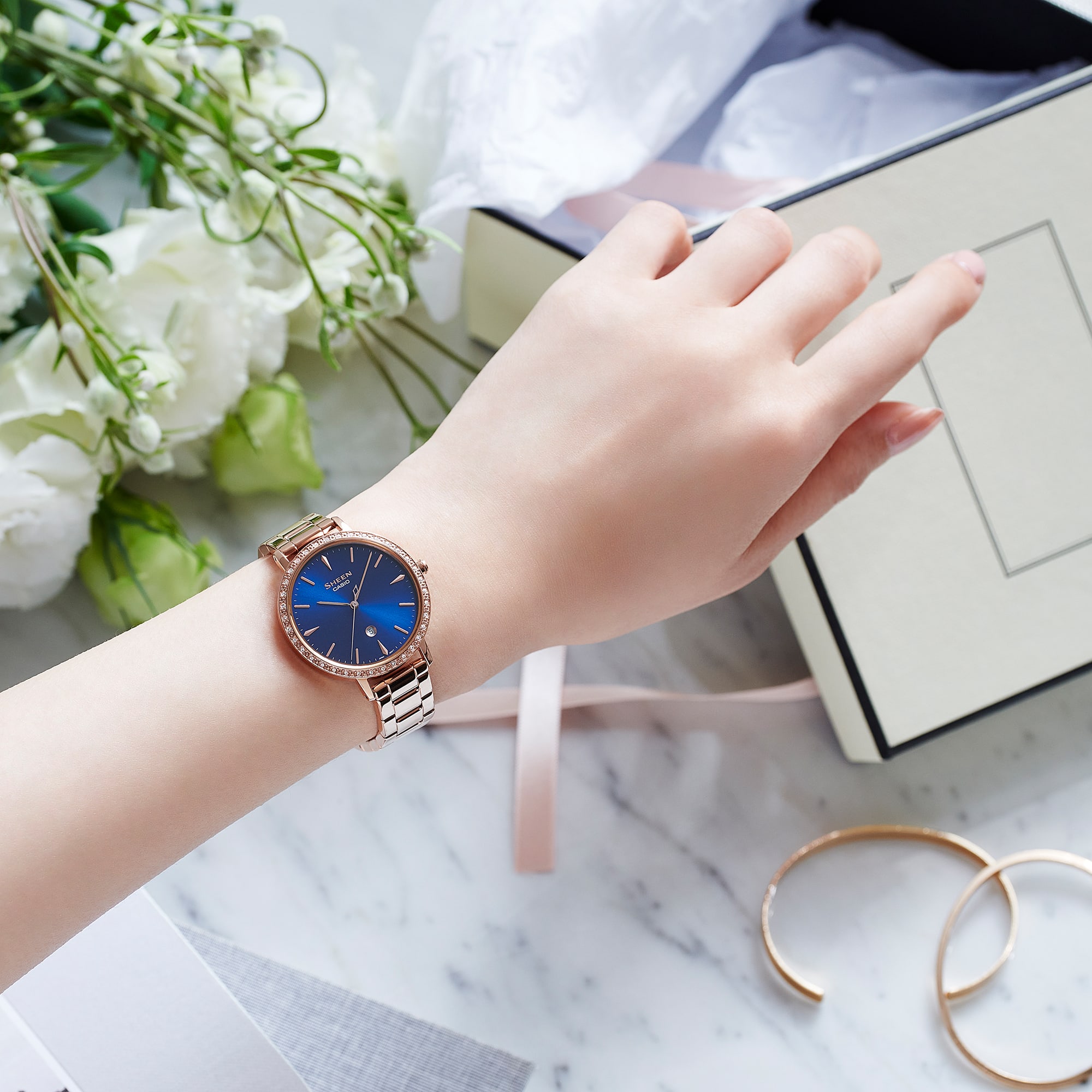 CASIO    SHEEN SHE-4535YPG-2A - фото 3