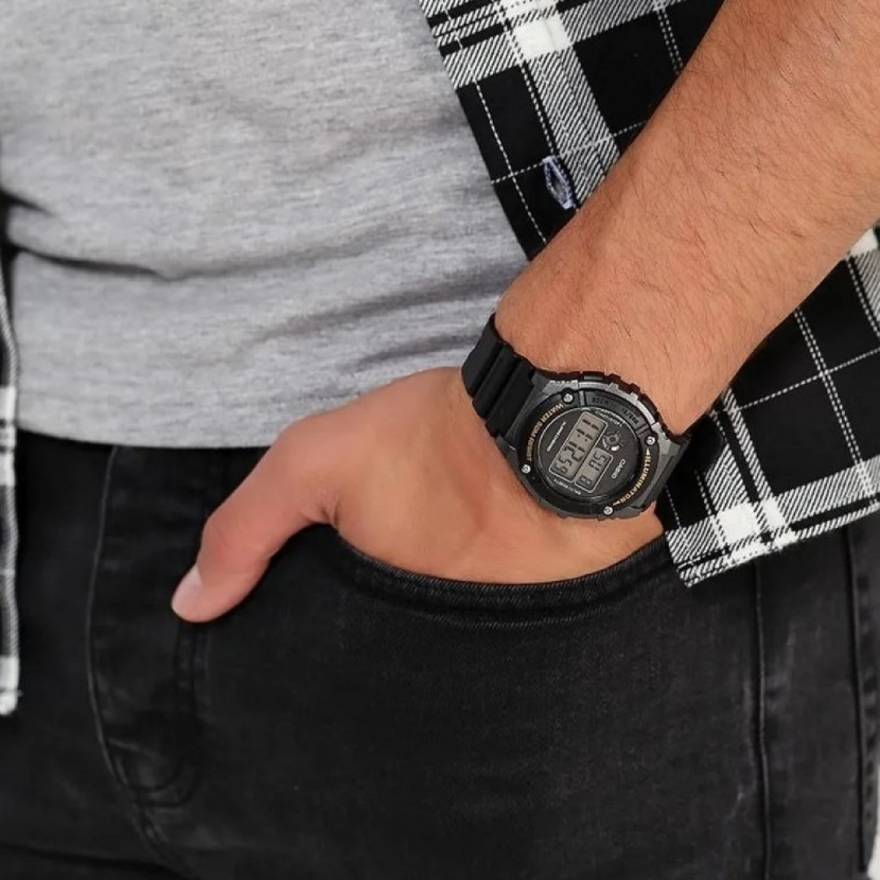 CASIO W-216H-1B - фото 4