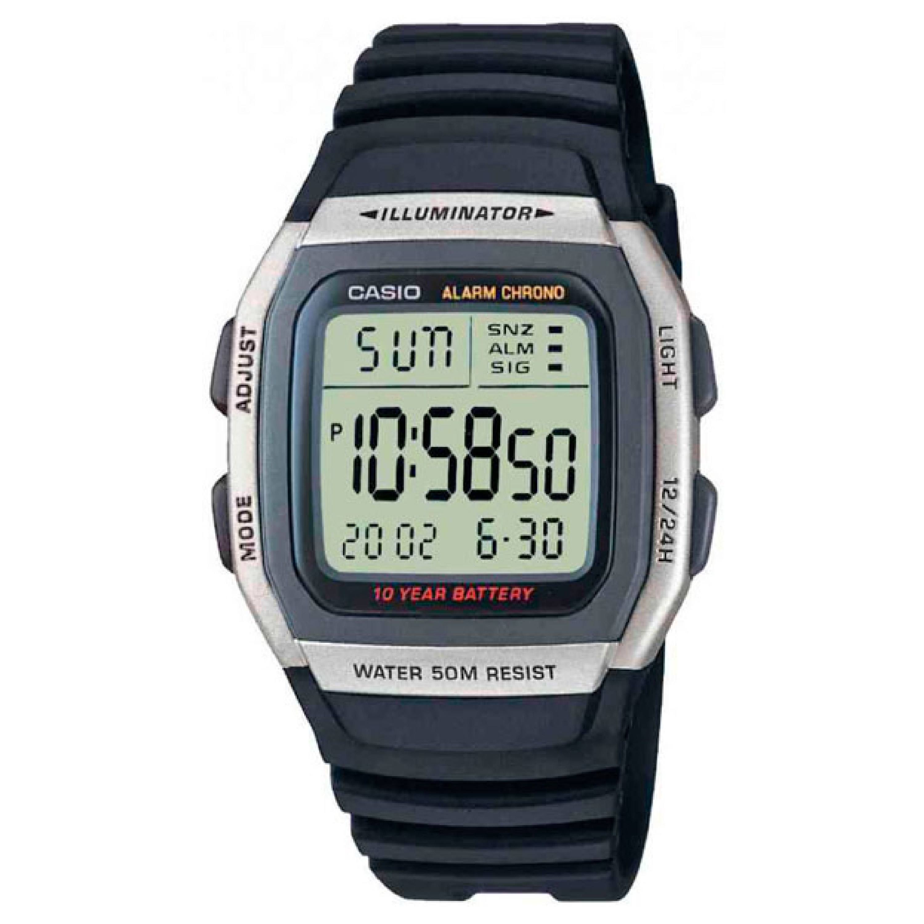 CASIO W-96H-1A - CASIO None None