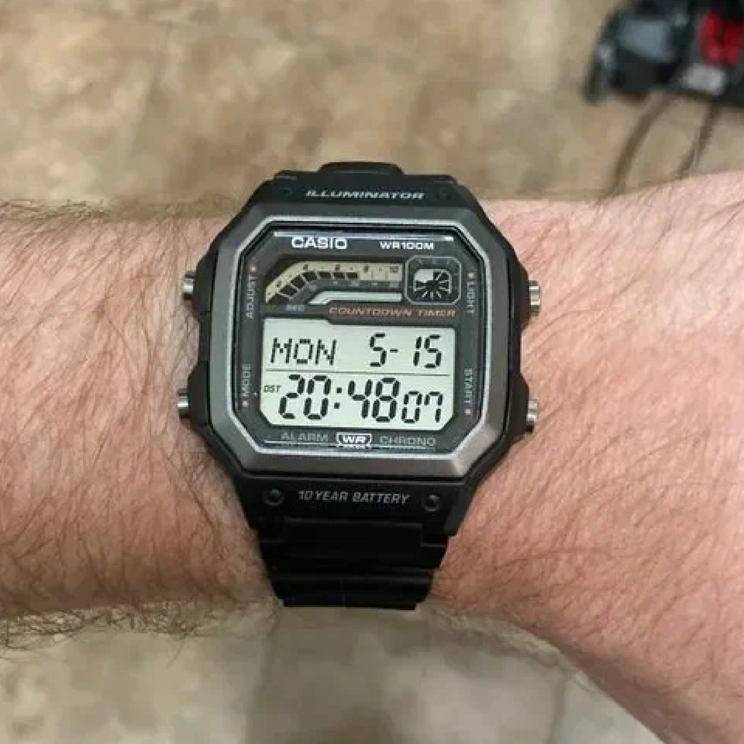 CASIO WS-1600H-1A - фото 4